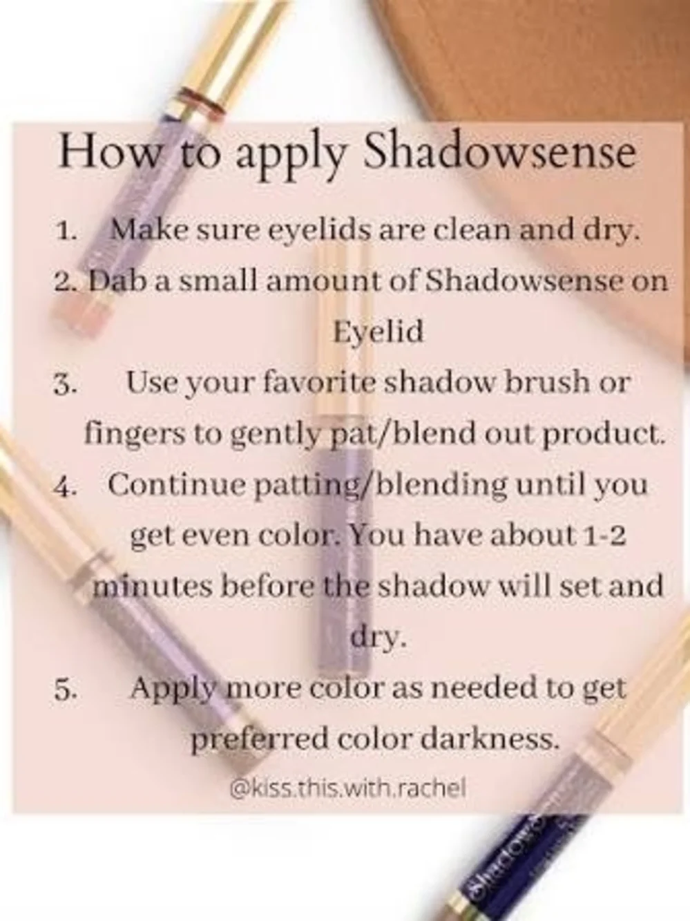 SHADOWSENSE TESTERS....lot of 10